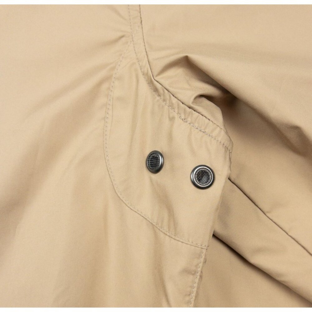 Peter Millar Bomber Jacket Men's Large Full Zip Lined Beige Golf Windbreaker - Picture 10 of 16